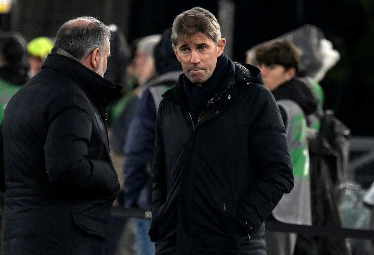 Frederic Massara in primo piano