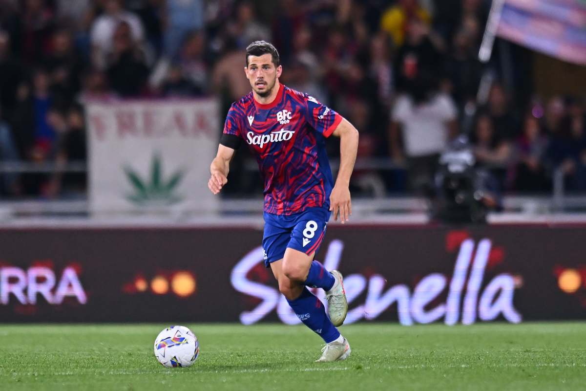 Freuler contro l'Empoli nella Coppa Italia 2024 25