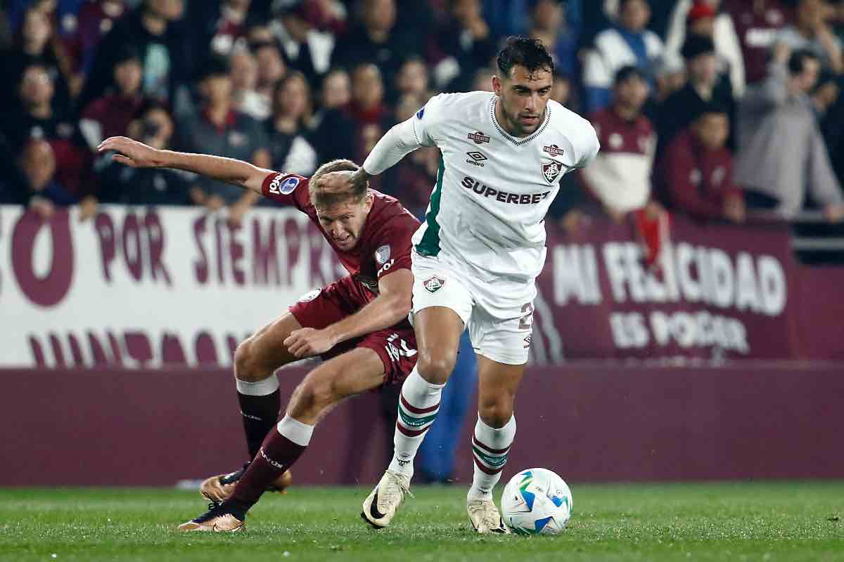 Juan Pablo Freytes durante Lanus-Fluminense