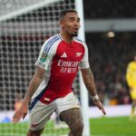 Gabriel Jesus esulta