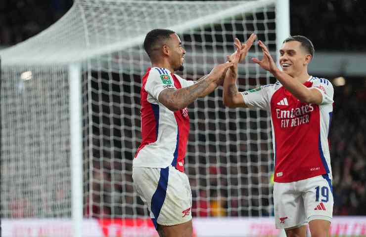 Gabriel Jesus e Trossard