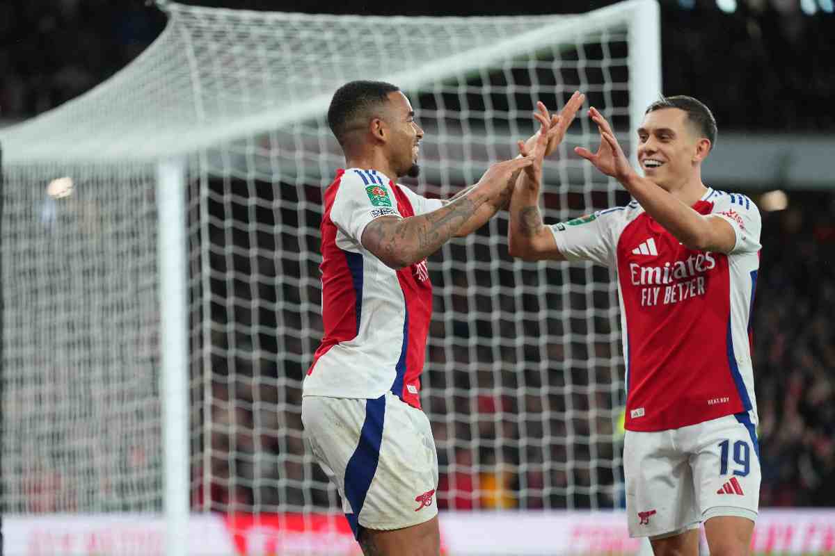 Gabriel Jesus e Trossard