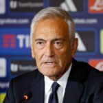 Gabriele Gravina in primo piano