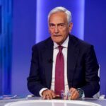 Gabriele Gravina in primo piano