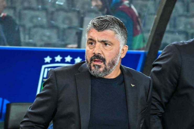 Gennaro Gattuso in primo piano