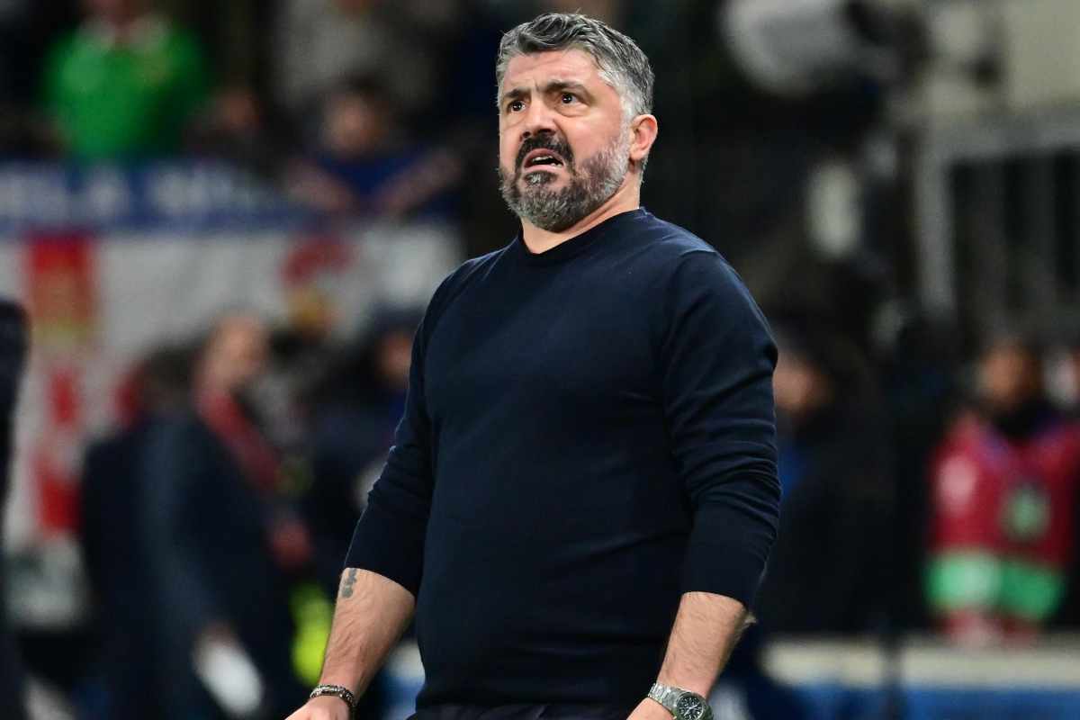 Gennaro Gattuso in primo piano