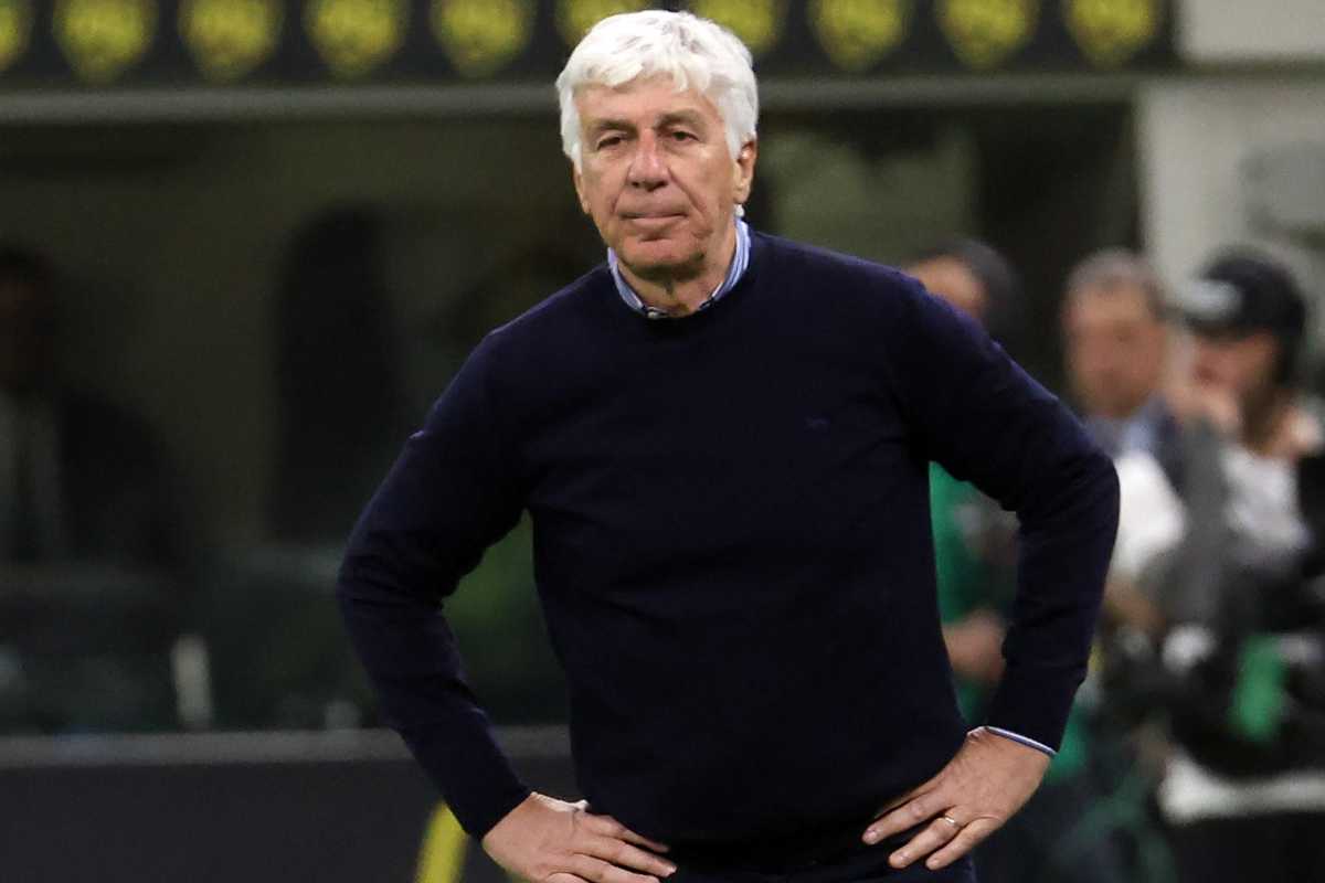 Gian Piero Gasperini pensieroso
