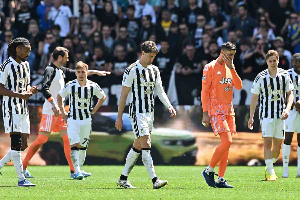 Polveriera Juventus: lite in campo tra due calciatori, il club li multa