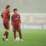 Calciatori Salisburgo sul punto di battuta