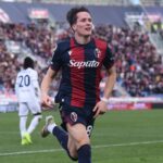 Fabbian esulta dopo un gol