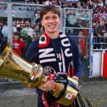 Fabbian con la Coppa