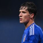 Giovanni Fabbian con la maglia dell’Italia U21