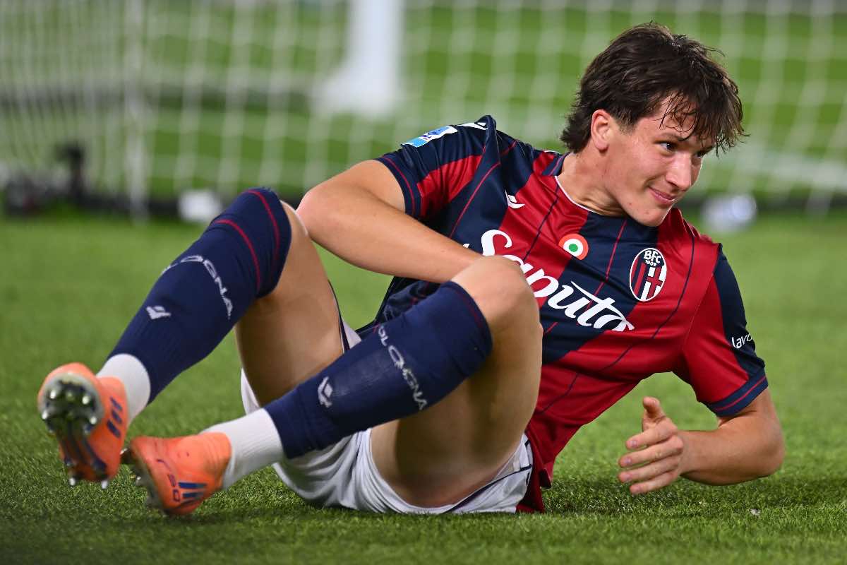 Giovanni Fabbian durante Bologna-Torino