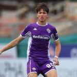 Fabbian in azione durante Fiorentina-Genoa