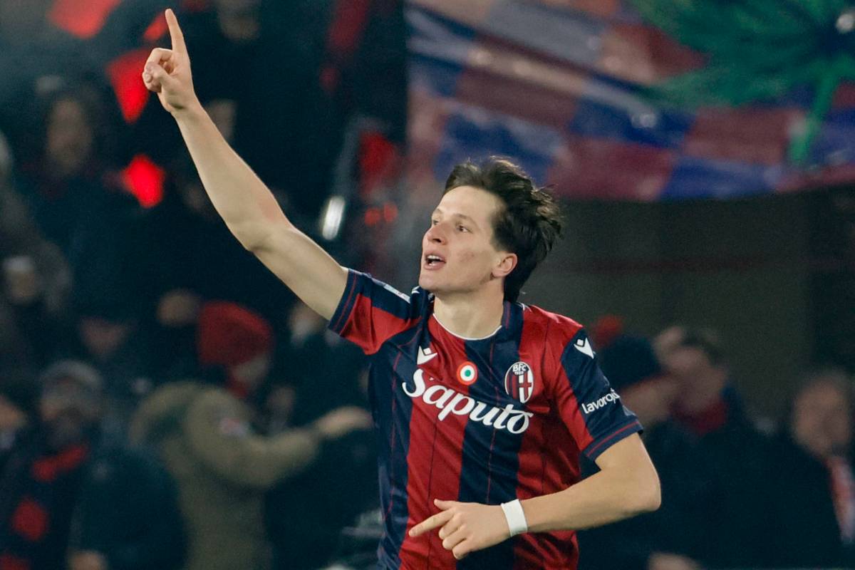 Giovanni Fabbian festeggia il gol