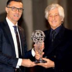 Giuseppe Bergomi con Gianni Rivera