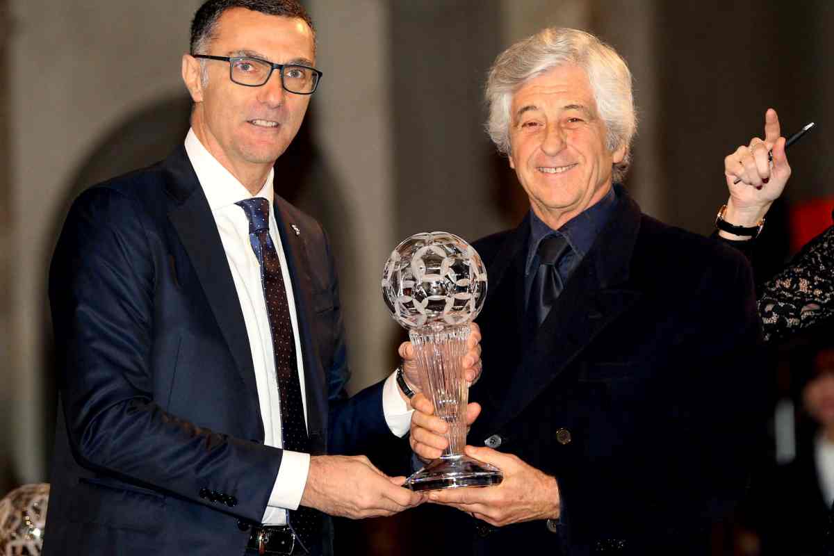 Giuseppe Bergomi con Gianni Rivera