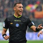 Giuseppe Mucera durante Cremonese-Lecce