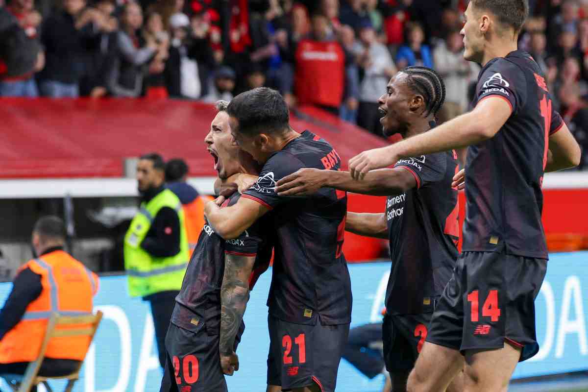 Grimaldo esulta dopo una rete