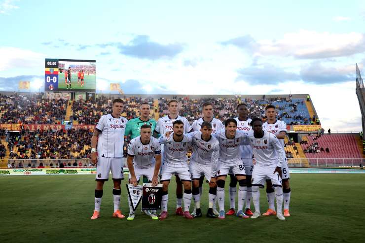Foto di squadra a Lecce