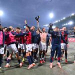 Il Bologna festeggia il successo