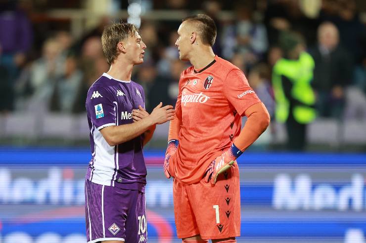 Gudmundsson e Skorupski a colloquio