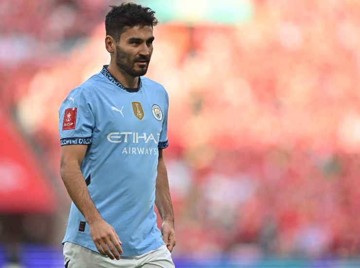 Gundogan durante una partita