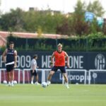 Heggem in allenamento
