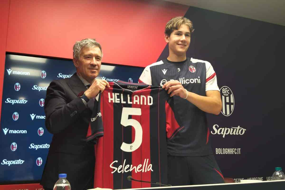 Bologna, Helland: “Volevo giocare in questo club dopo il match di novembre”
