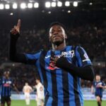 Ibrahim Sulemana festeggia dopo il gol