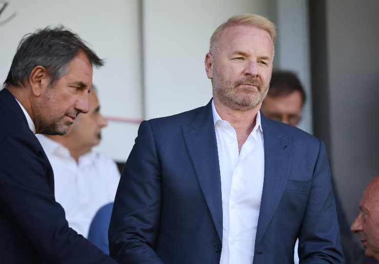 Igli Tare in primo piano