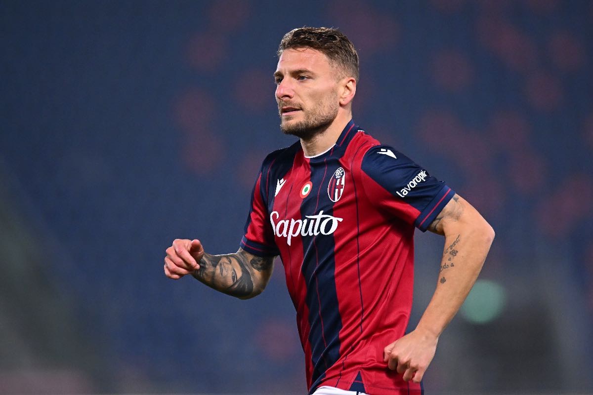 Ciro Immobile durante Bologna-Lazio