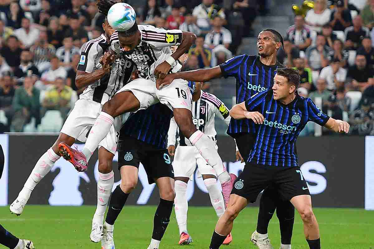 Inter-Juve perde un grande protagonista: finito ko, tecnico nei guai