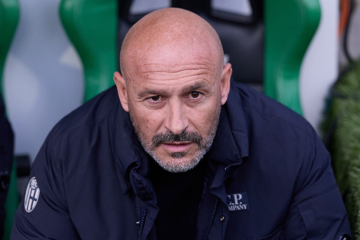 Vincenzo Italiano durante Sassuolo-Bologna