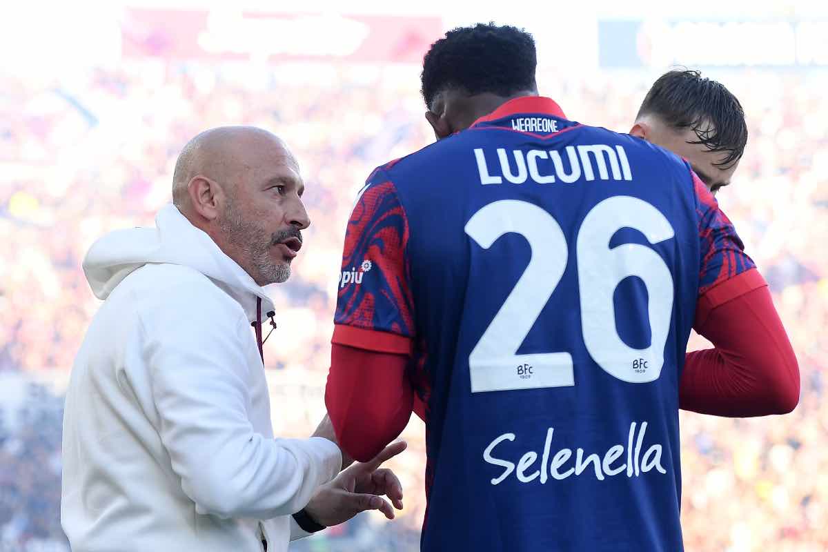 Vincenzo Italiano a colloquio con Jhon Lucumí
