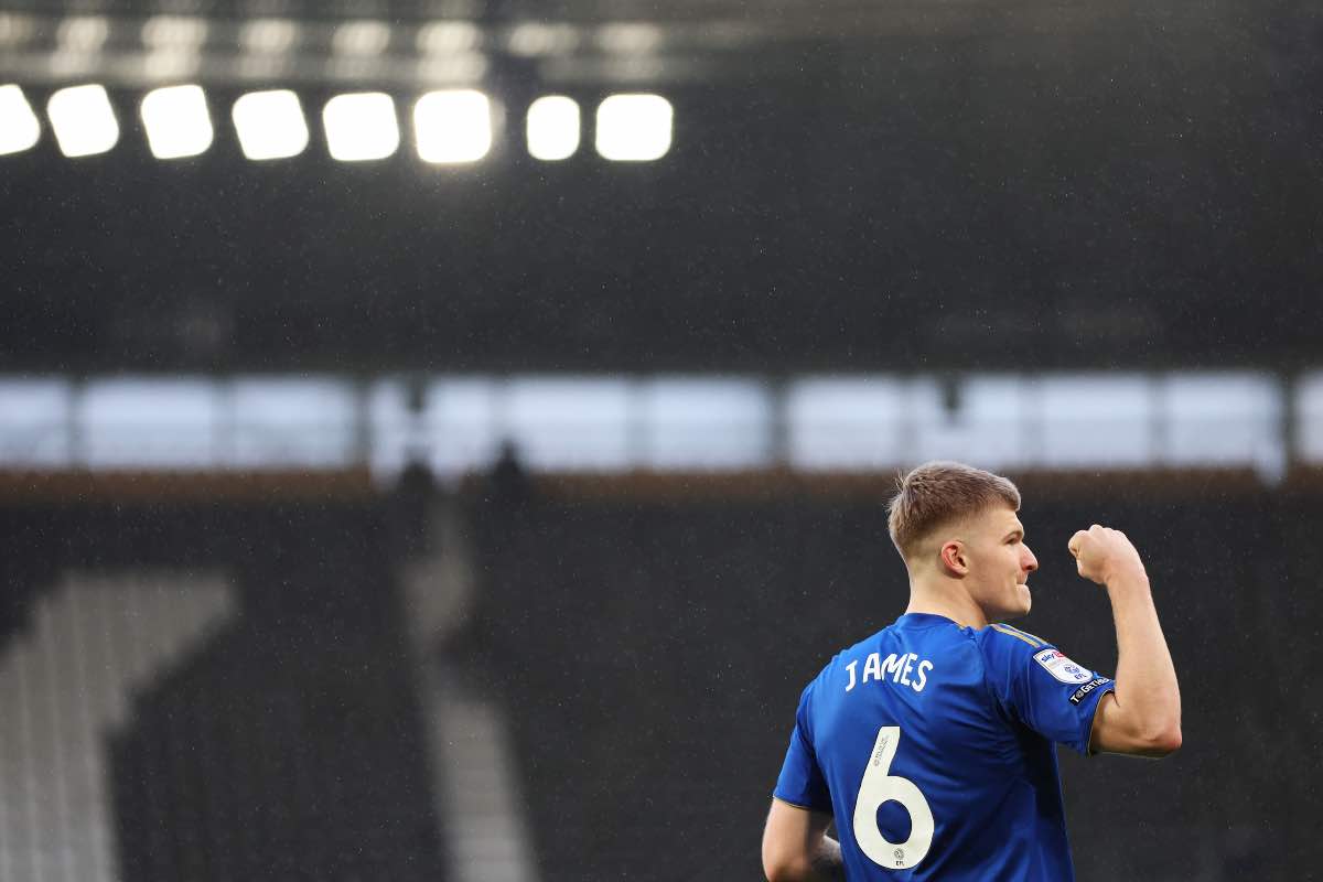 Jordan James durante Derby Conty-Leicester