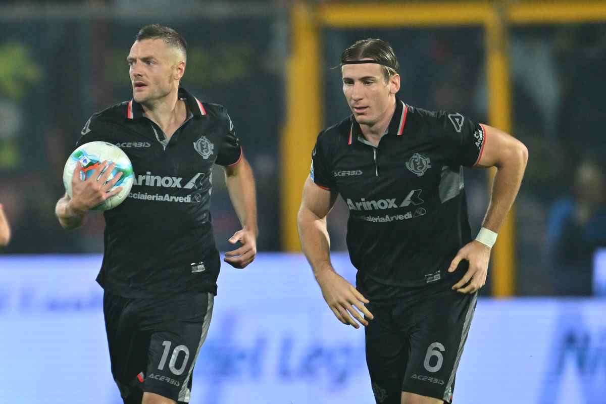 Jamie Vardy dopo il gol