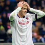 Jens Odgaard con le mani tra i capelli