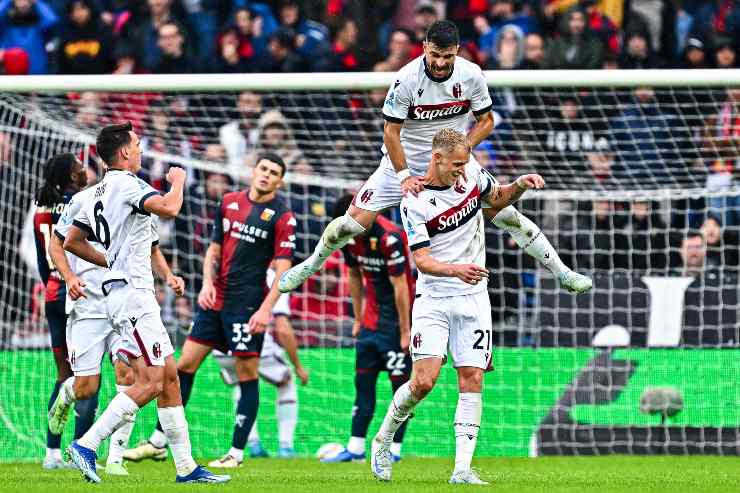 Odgaard in azione da gol