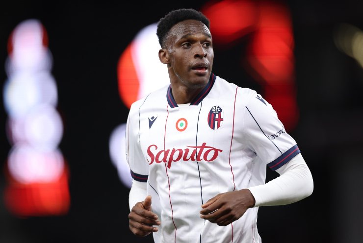 Jhon Lucumì con il Bologna