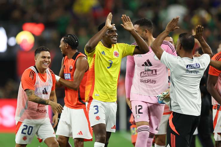 Lucumí esulta dopo il gol