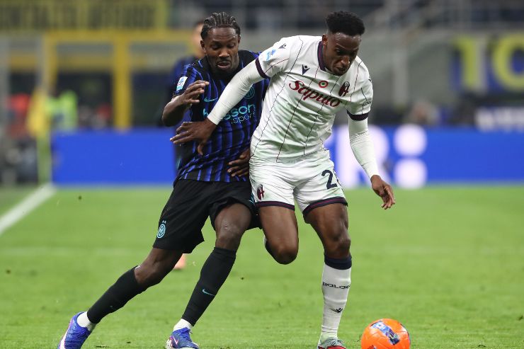 Jhon Lucumí in azione