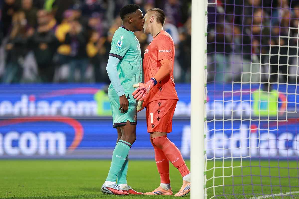 Skorupski e Lucumí contro la Fiorentina