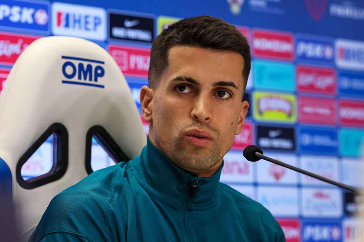 Cancelo in conferenza stampa