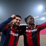 João Mário e Rowe festeggiano il successo