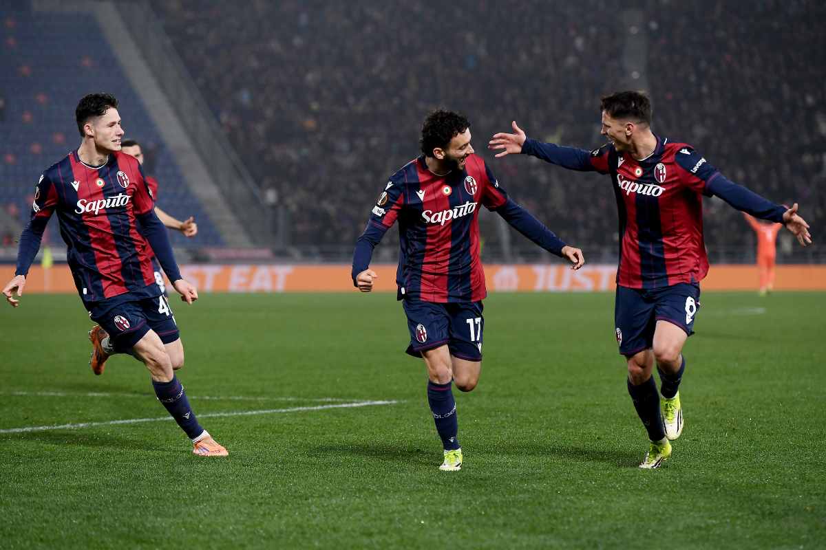 Bologna agli ottavi in una grande competizione Uefa: è la terza volta nella storia