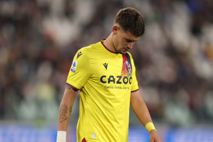 Joaquin Sosa con il Bologna