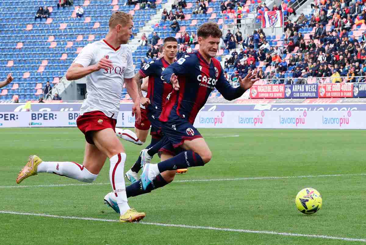 Joaquin Sosa contro la Roma