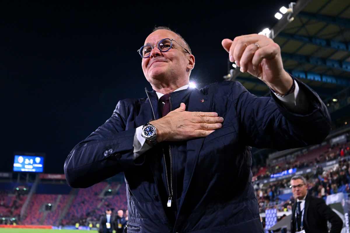 Joey Saputo festeggia la vittoria in semifinale di Coppa Italia (2025)