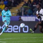 Jonathan Rowe in azione durante Parma-Bologna